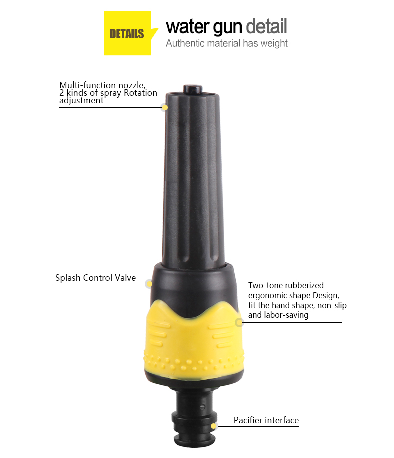 Pistola de &aacute;gua ABS TPR