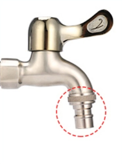 Desaparafuse o filtro da torneira