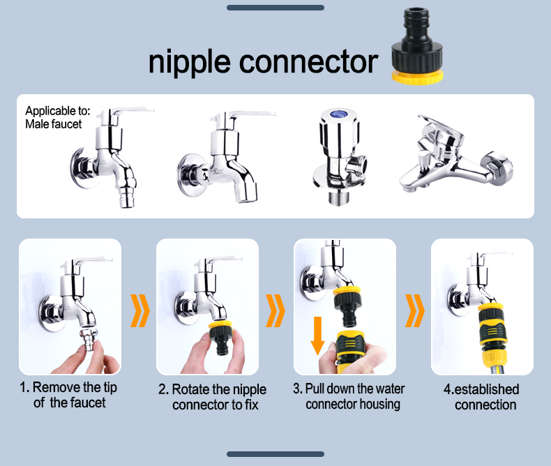 Instala&ccedil;&atilde;o de carretel e carrinho de mangueira girat&oacute;ria resistente para jardim