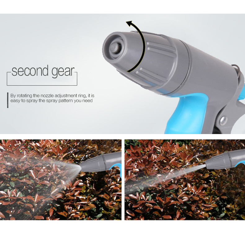 Pistola de &aacute;gua com bico de mangueira