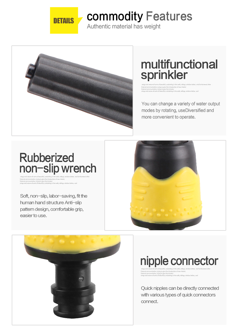 Pistola de &aacute;gua ABS TPR