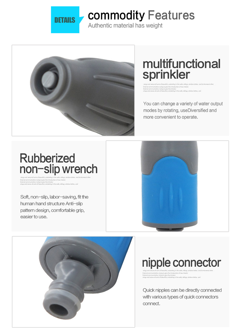 pistola de &aacute;gua do bico de mangueira