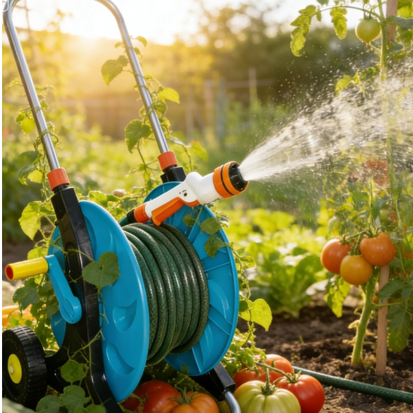 Pronto para encontrar o carretel de mangueira de jardim perfeito?