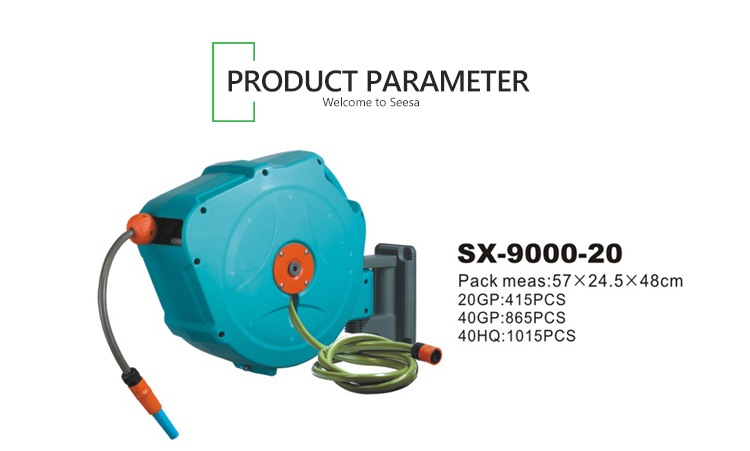 par&acirc;metro do carrinho de carretel de mangueira de &aacute;gua de alum&iacute;nio