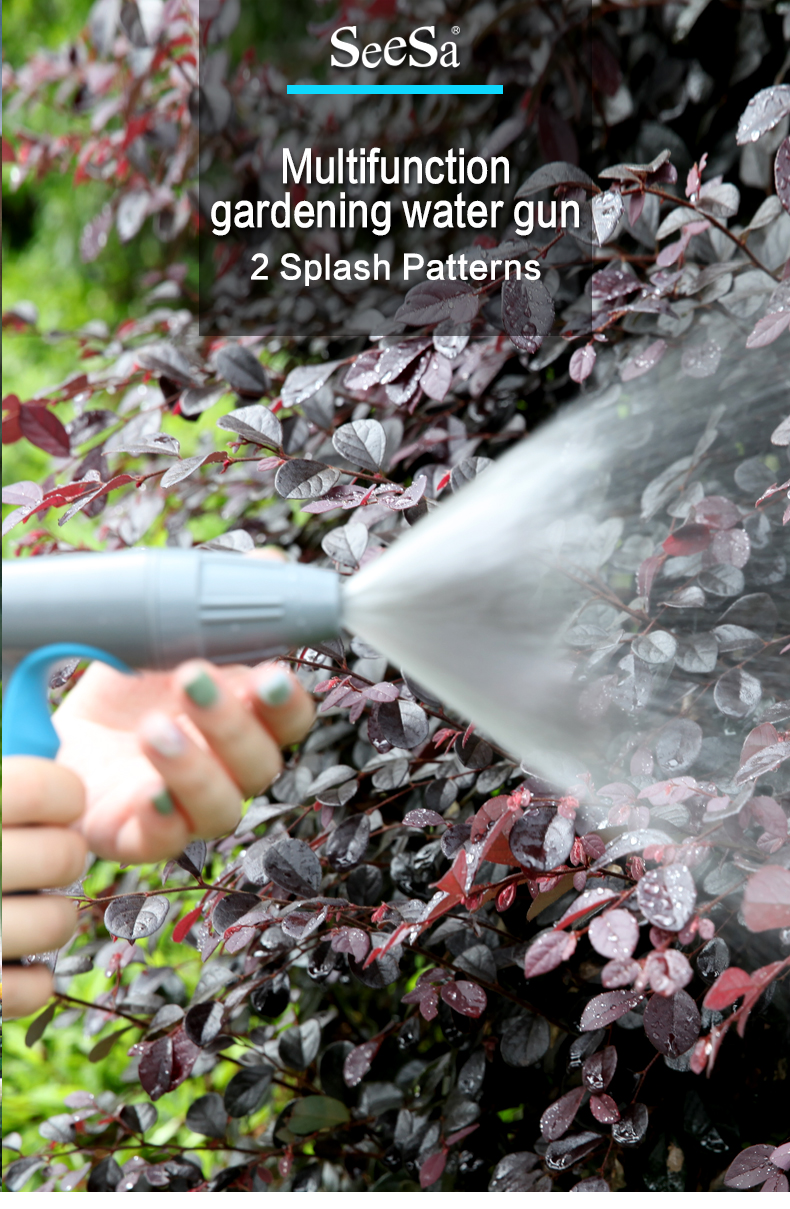 Pistola de &aacute;gua com bico de mangueira