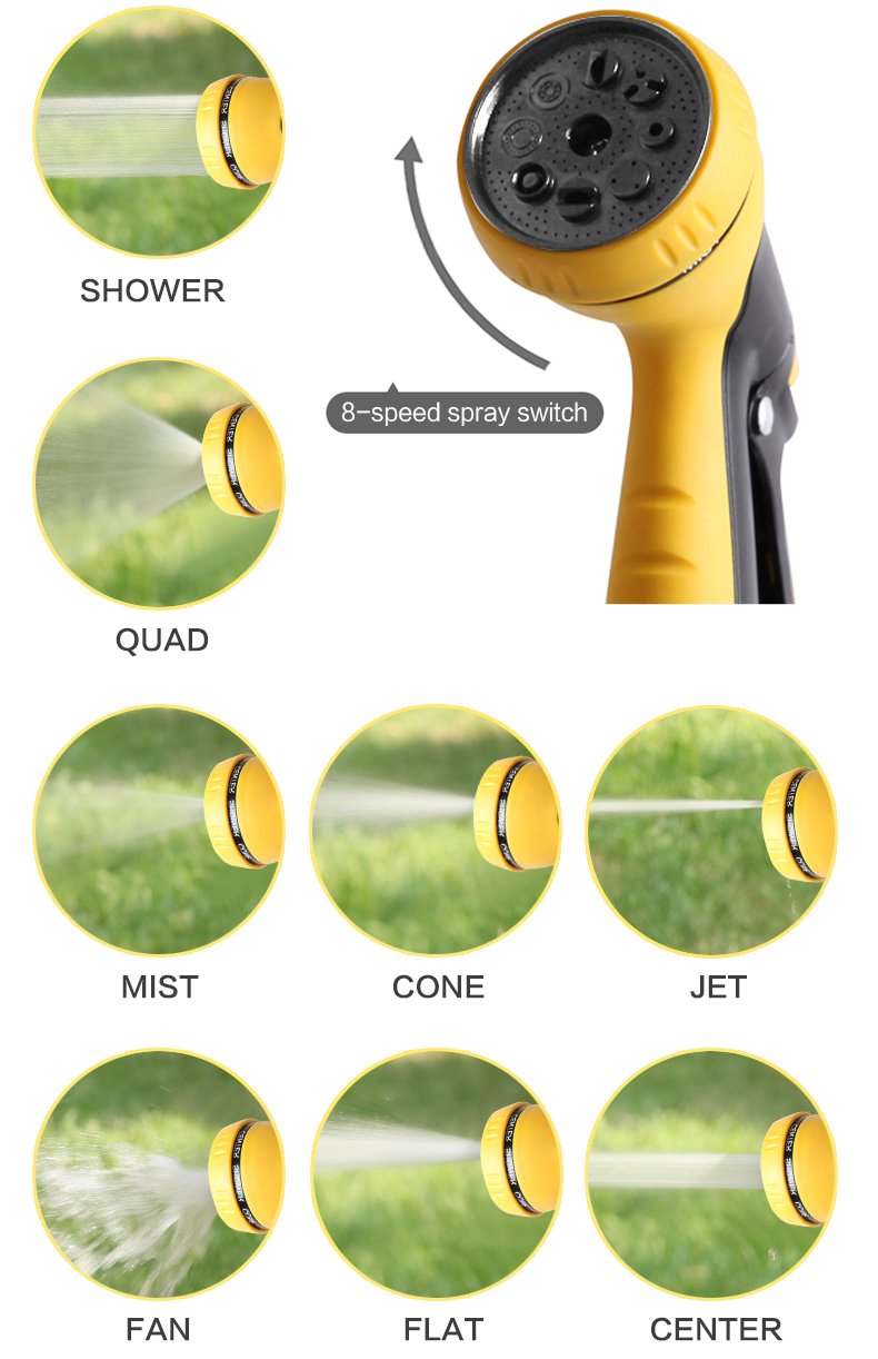 modos de carretel e carrinho de mangueira de gramado