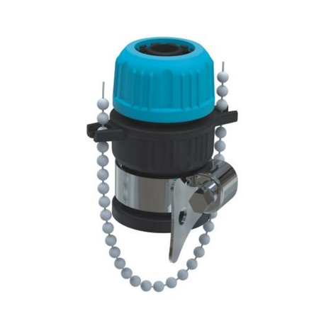  Conector de mangueira ABS 69G Combinagem de 1/2'-5/8 '